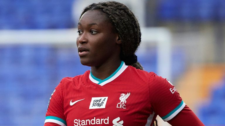 Rinsola Babajide has been with Women's Championship outfit Liverpool since joining from Watford in January 2018


