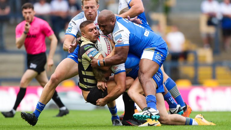 Rob Lui returned to action for Leeds against Leigh