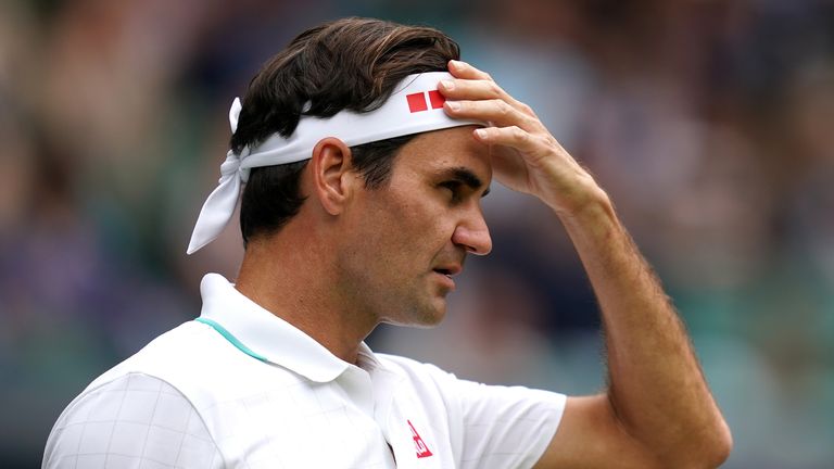 Has Roger Federer played his final game at Wimbledon? (AP)
