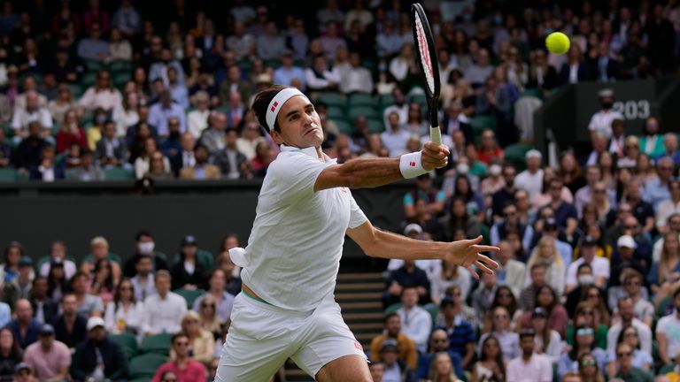 Roger Federer, Wimbledon (AP)