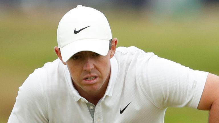 Rory McIlroy has been paired with Richard Bland on day three