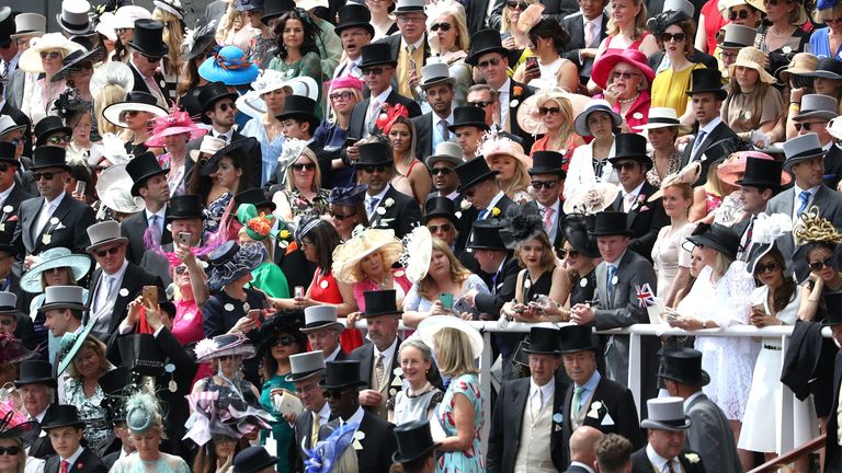 Royal Ascot saw up to 12,000 in attendance as part of a Government pilot scheme