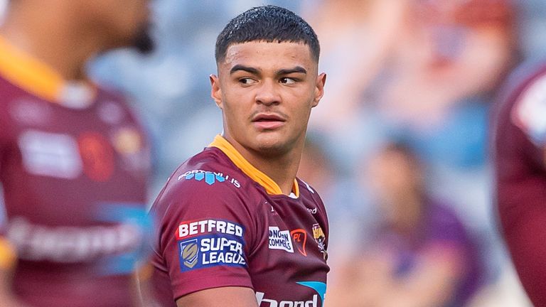 Picture by Allan McKenzie/SWpix.com - 22/07/2021 - Rugby League - Betfred Super League Round 15 - Huddersfield Giants v Hull FC - John Smith's Stadium, Huddersfield, England - Huddersfield's Will Pryce.