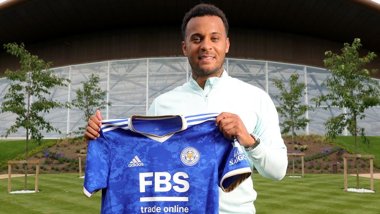 Ryan Bertrand has joined Leicester City on a two-year contract