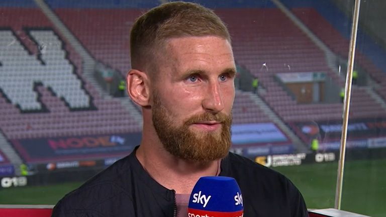 Sam Tomkins joined Sky Sports' Brian Carney for a wide-ranging interview