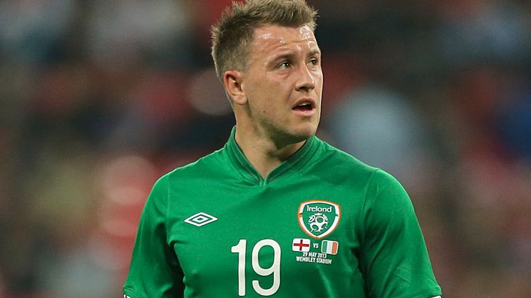 Republic of Ireland forward Simon Cox pictured in 2013