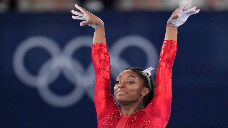 Simone Biles will not take part in Thursday's individual all-around final