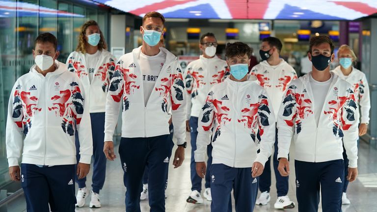 Many of GB&#39;s teams, including the sailing roster, have travelled out to Tokyo ahead of the start of the Games on July 23