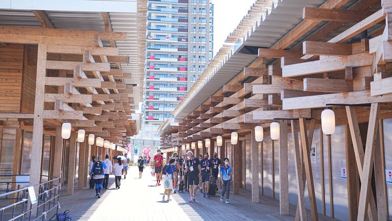 AP - Olympic Village