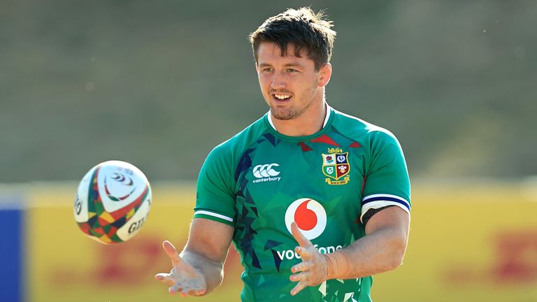 Tom Curry will make his British and Irish Lions debut vs the Cell C Sharks on Wednesday 