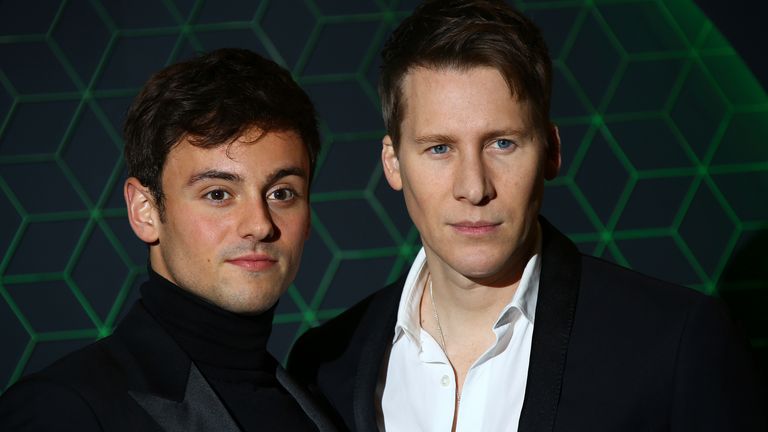 Tom Daley and his partner Dustin Lance Black got married in 2017