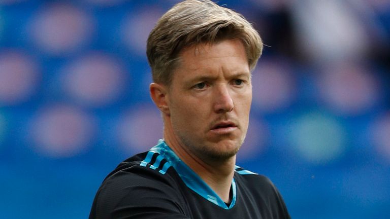 Wayne Hennessey was part of Wales' squad at Euro 2020 (AP)