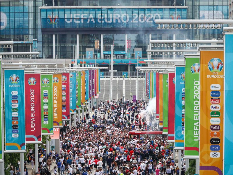 Wembley the headline act at Euro 2020 but ailing finances cast a shadow, Wembley  stadium