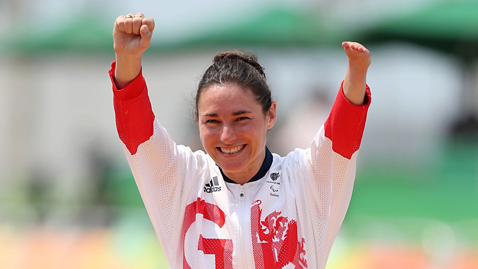 Dame Sarah storey. Sarah Backman.