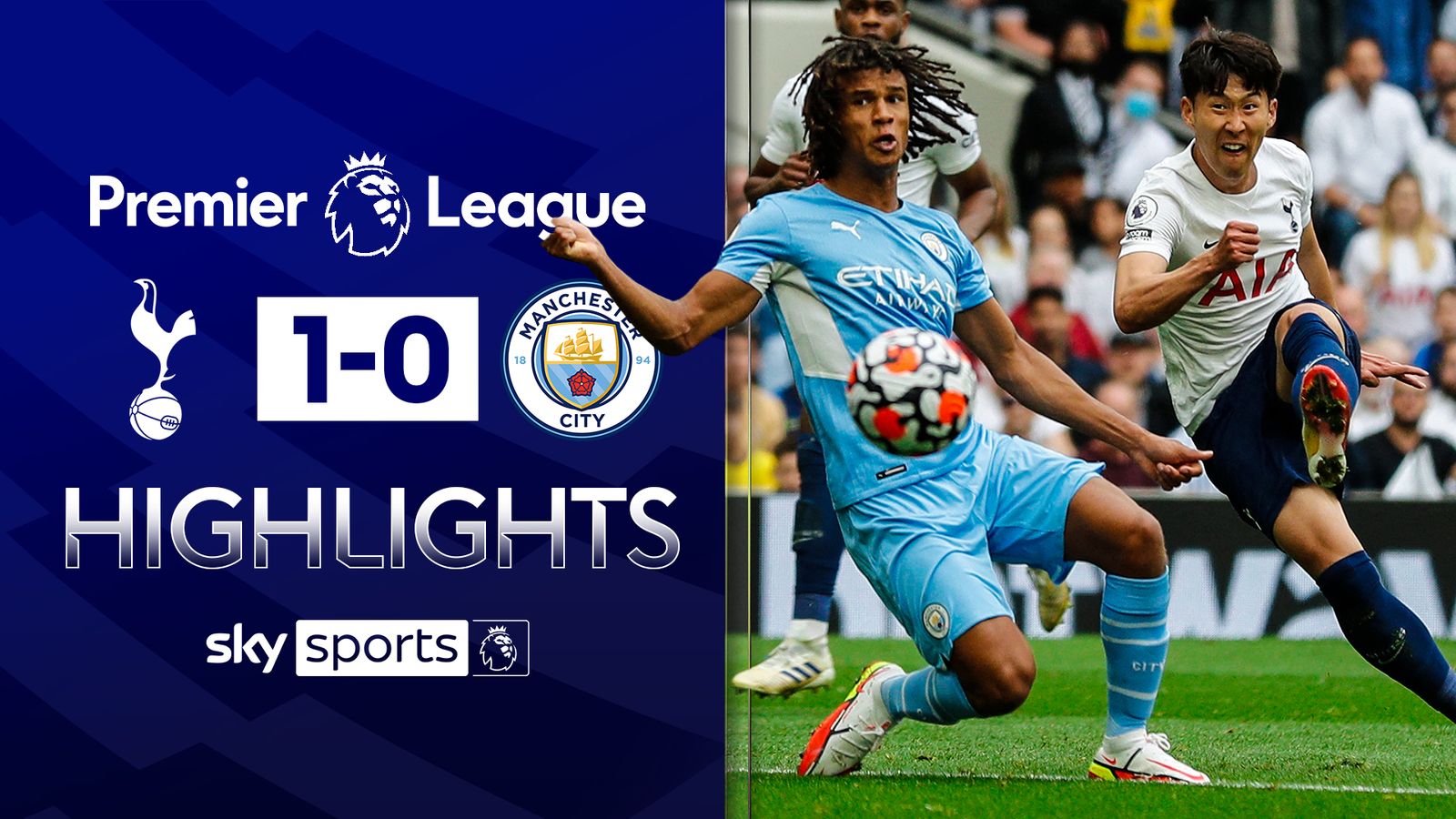 Tottenham 1 - 0 Man City - Match Report & Highlights