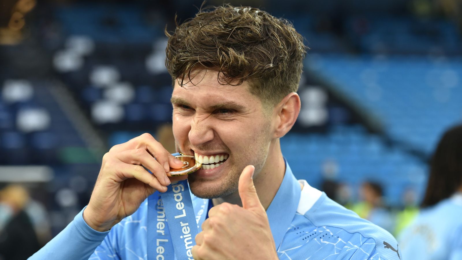 John Stones: Man City defender signs contract extension until 2026