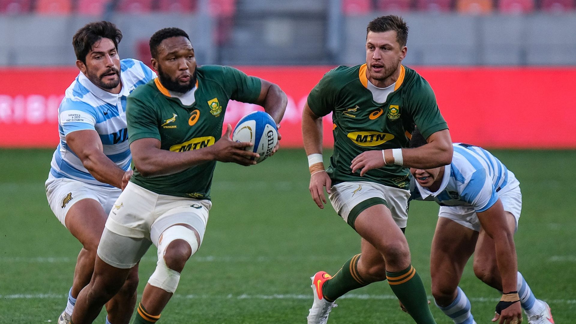 South Africa earn comfortable win over Argentina
