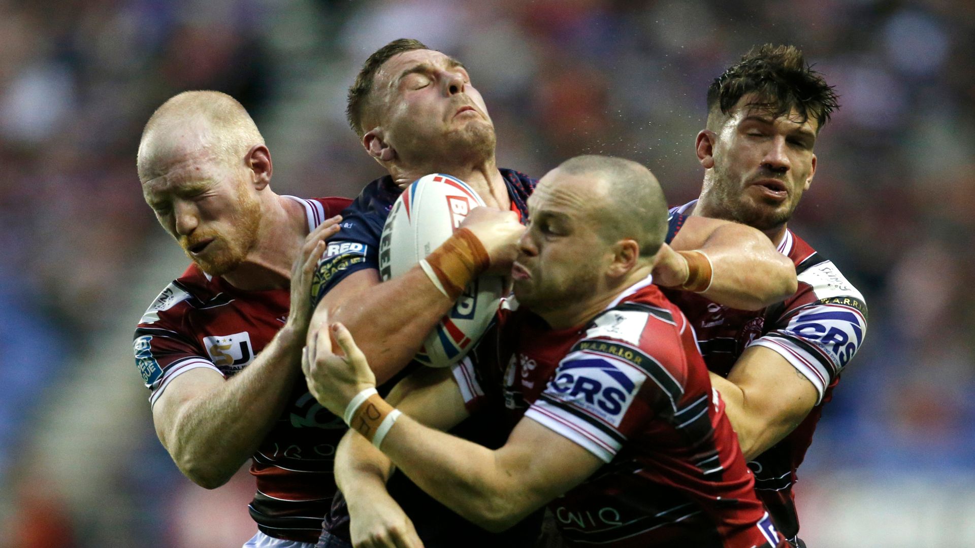 St Helens claim a fiery derby win against Wigan