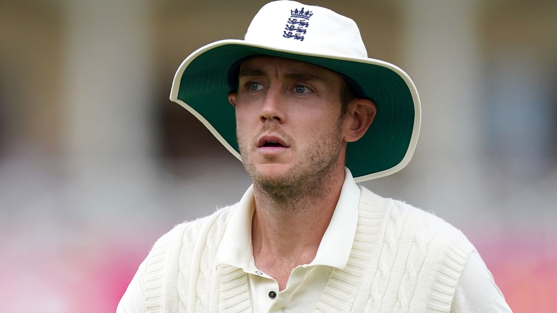 Broad ruled out for remainder of India Test series