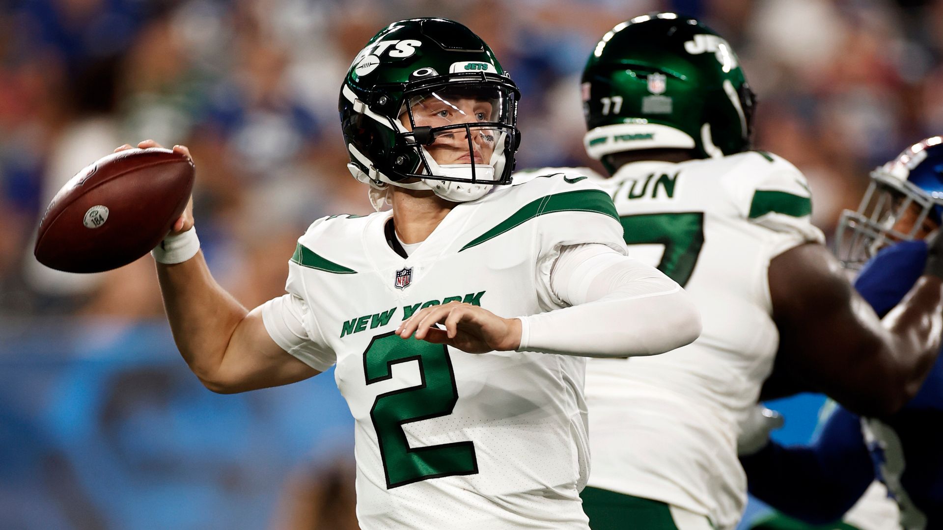 Jets' Wilson enjoys 'fanboy' moment with Packers' Rodgers