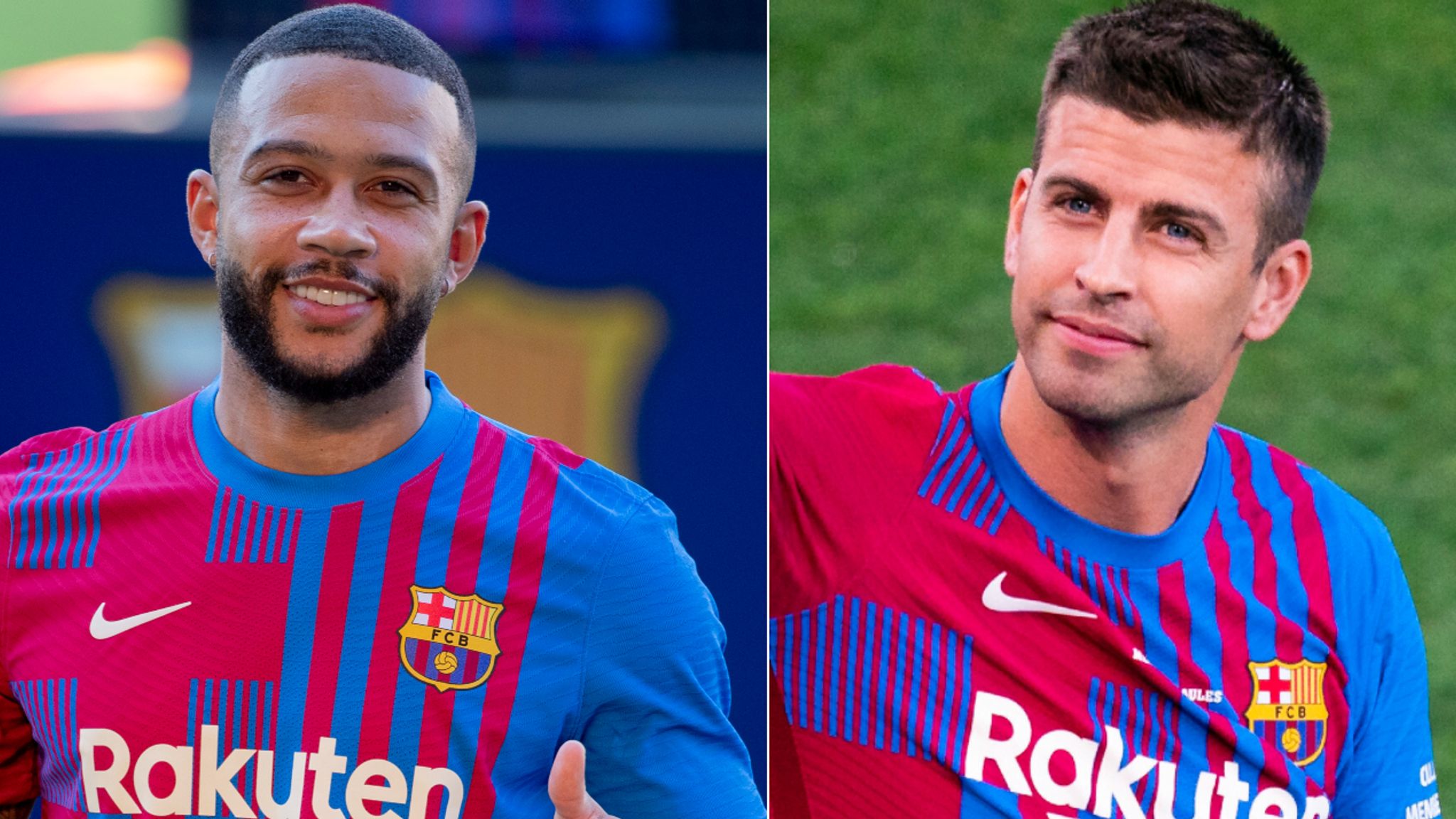 Barcelona Register Memphis Depay Eric Garcia And Rey Manaj After Gerard Pique Takes Pay Cut