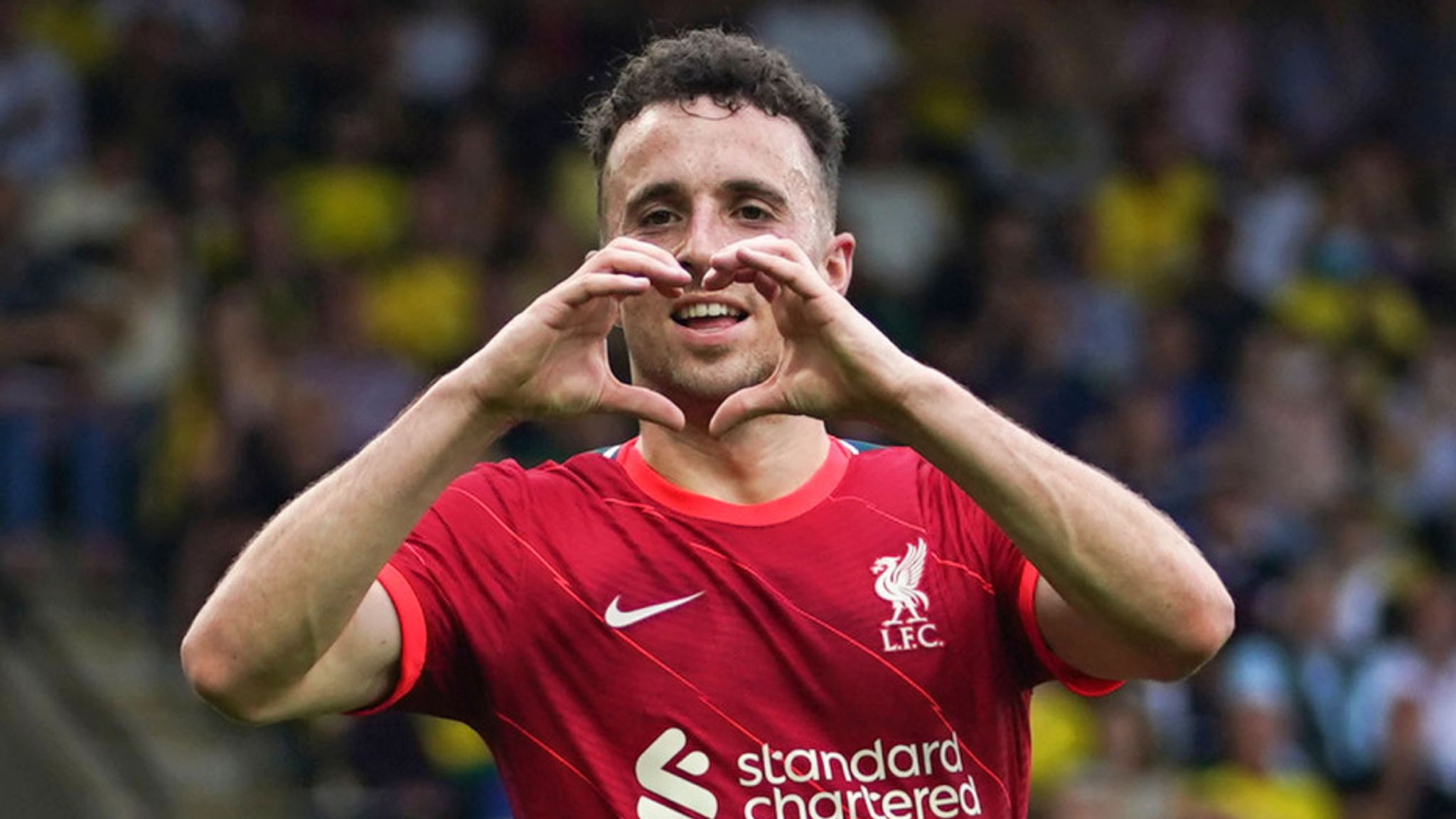 Diogo Jota: Liverpool forward returns home early from international ...