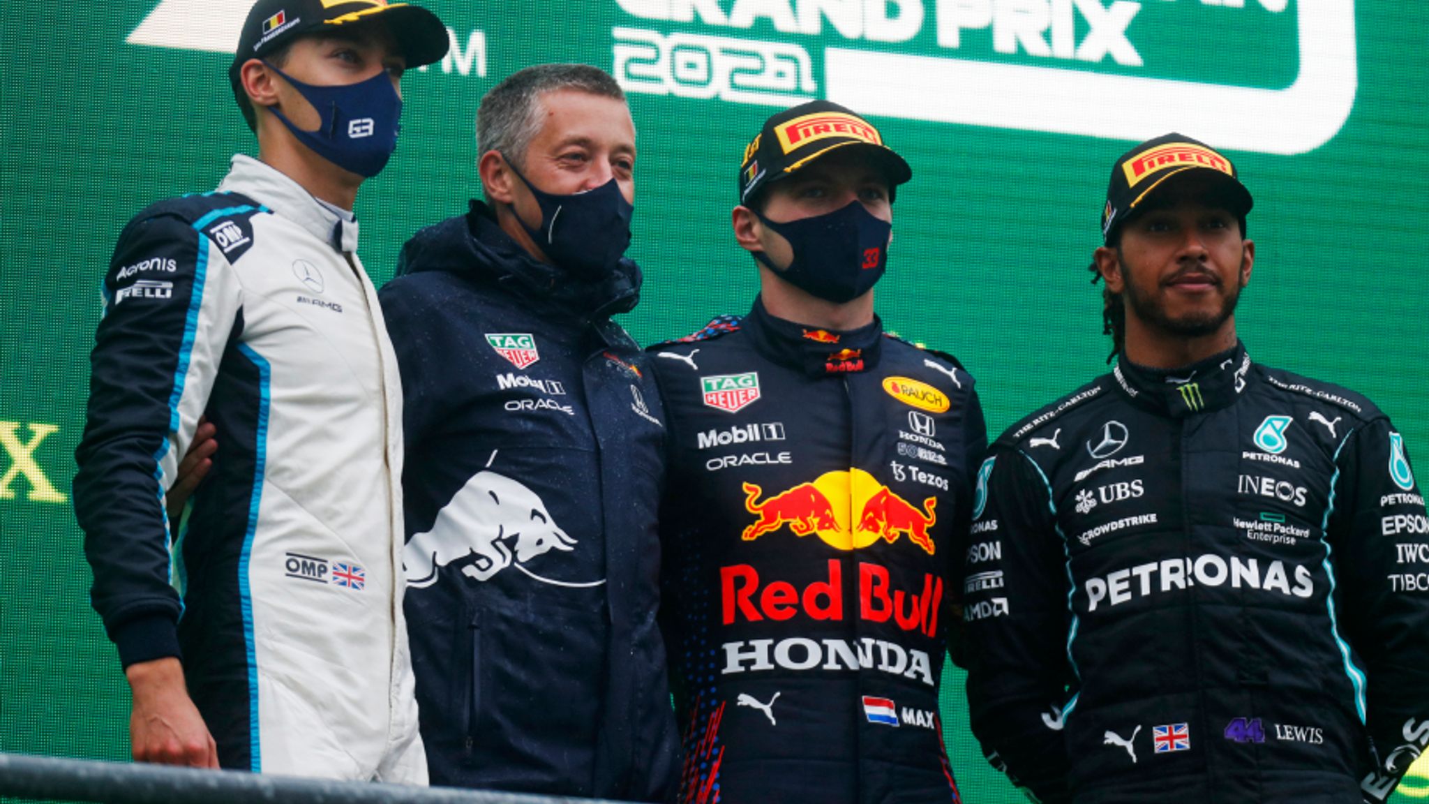 Belgian GP: Max Verstappen Takes Win As Race Red-flagged Due To Heavy ...