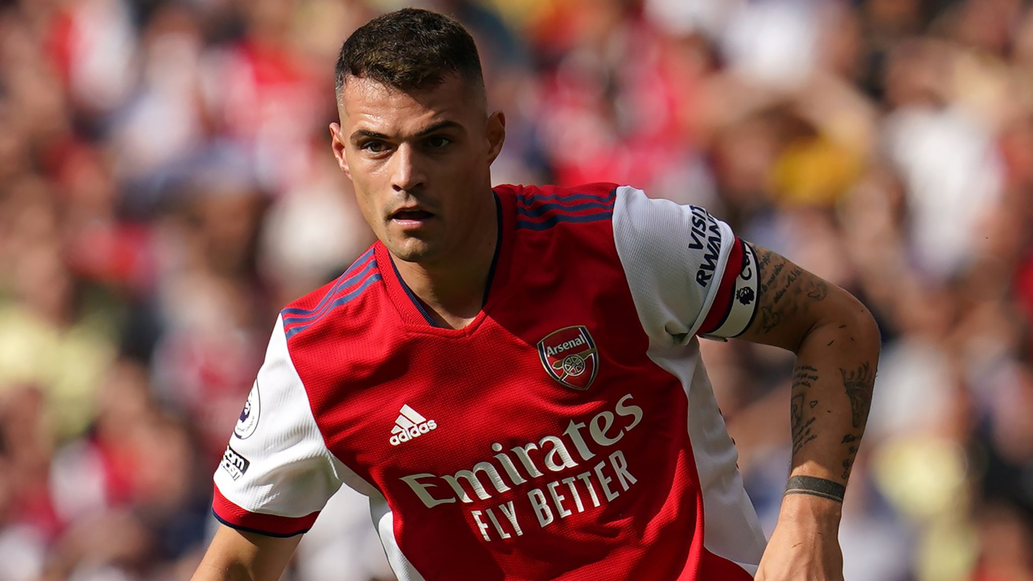 Granit Xhaka: Arsenal midfielder says Gunners are &#39;motivated&#39; by criticism  following defeat to Chelsea | Football News | Sky Sports