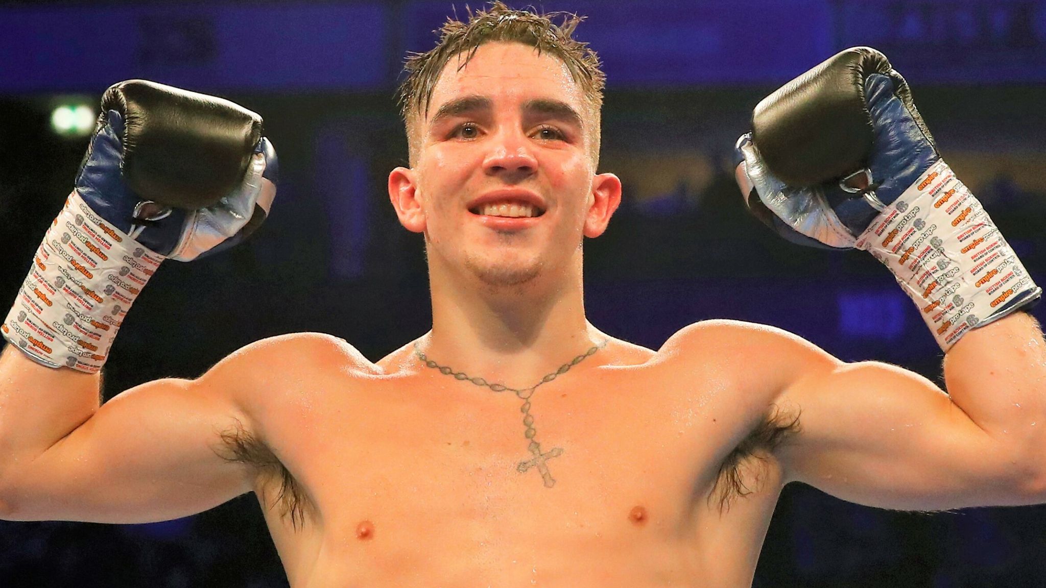 Michael Conlan dropped TJ Doheny as he triumphed on points in front of hometown fans in Belfast Boxing News Sky Sports