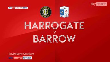 Harrogate 2-1 Barrow