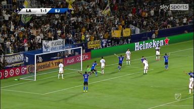 San Jose beat LA Galaxy in California Clasico