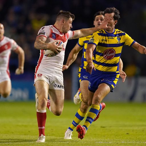 St Helens win thriller against Warrington