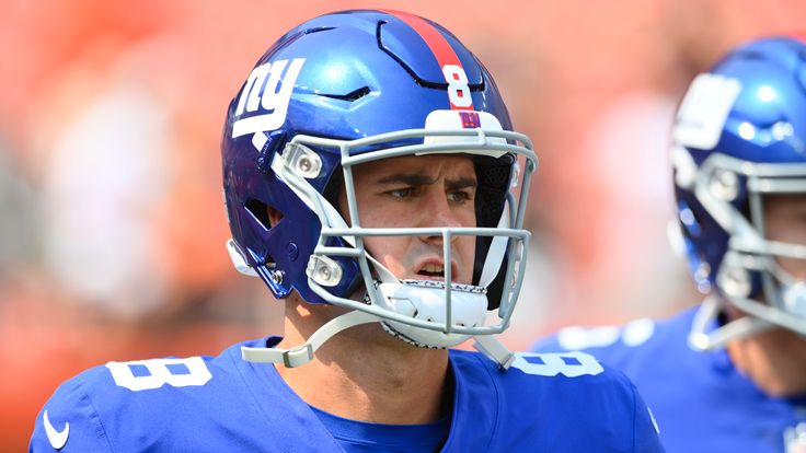 It's a defining season for Giants quarterback Daniel Jones. (AP Photo/David Richard)