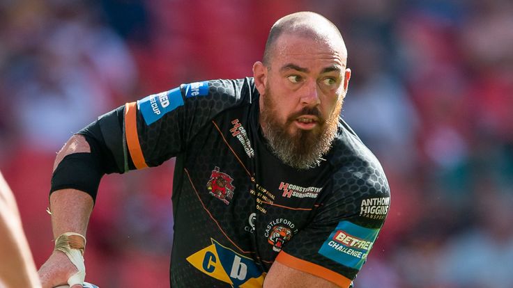 Picture by Allan McKenzie/SWpix.com - 17/07/2021 - Rugby League - Betfred Challenge Cup Final - Castleford Tigers v St Helens - Wembley Stadium, London, England - Grant Millington.