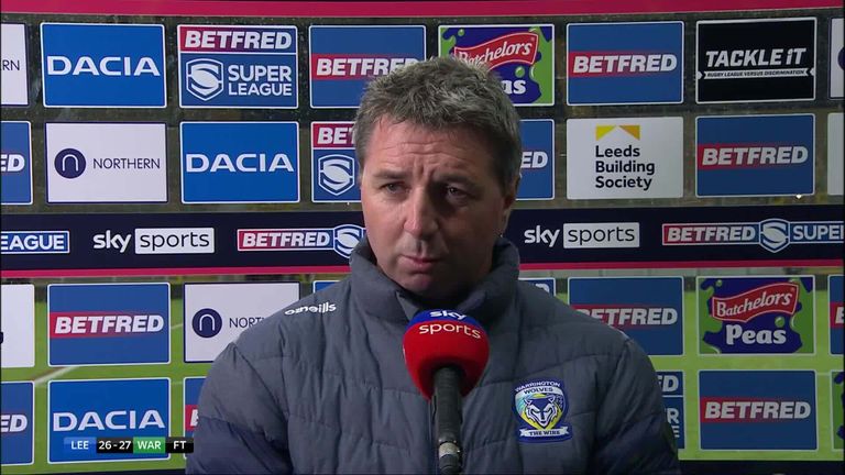 Warrington coach Steve Price was full of praise for Williams after his winning kick vs Leeds 