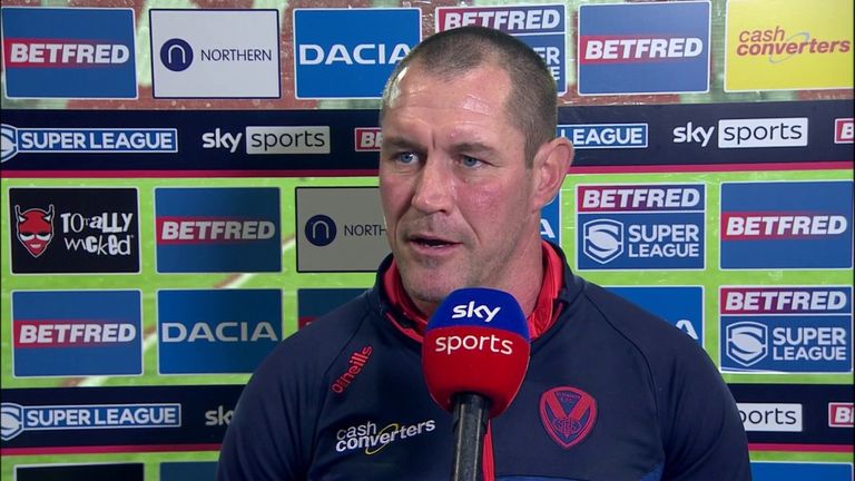 St Helens coach Kristian Woolf believed his side didn't show enough discipline in their defeat to Castleford Tigers and thought Tommy Makinson's red card 'seemed harsh'