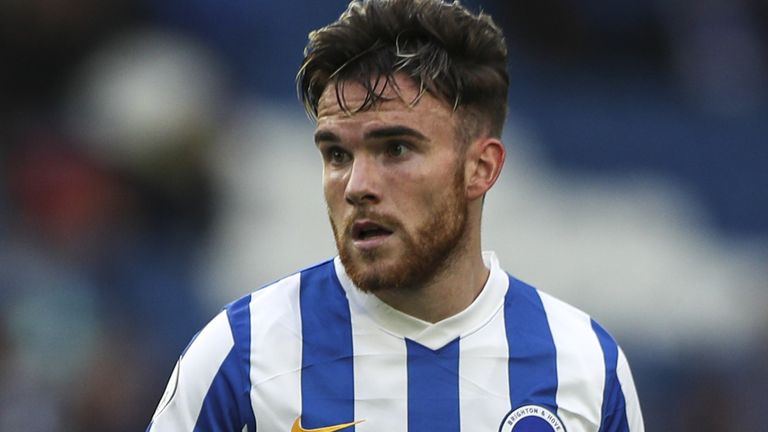 Aaron Connolly is set to return for Brighton this weekend