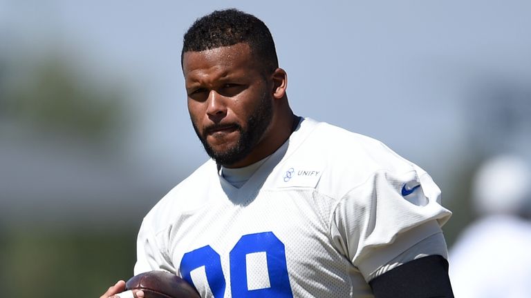 Aaron Donald could be the best player in football, and he led the Rams to the No 1 overall defense in the NFL last season