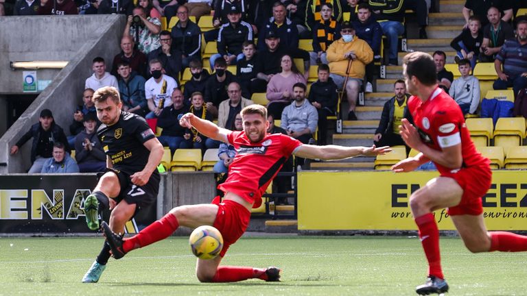 Alan Forrest put Livingston ahead before half-time against St Mirren