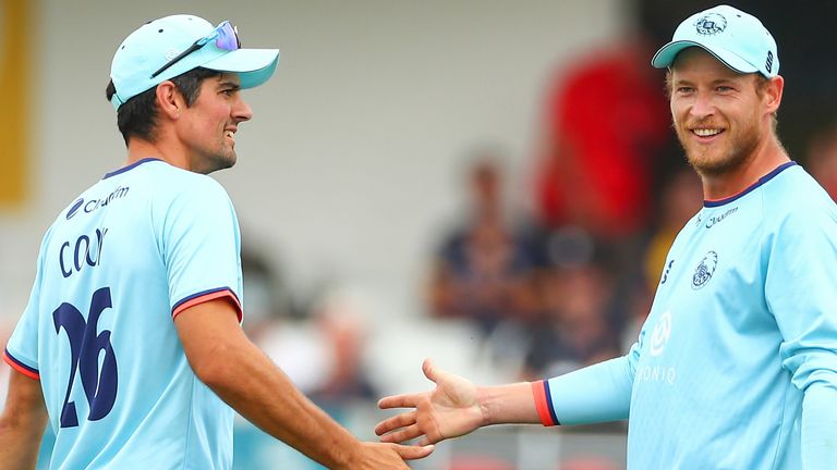 Alastair Cook and Tom Westley (Getty Images)