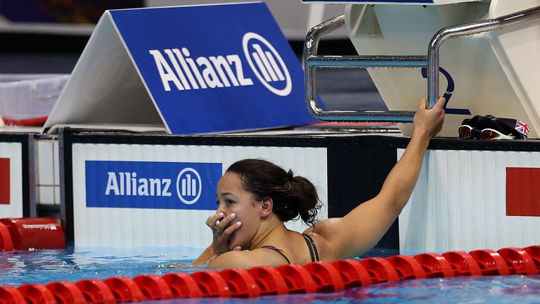 British Paralympic swimming champion Tai has had her right leg amputated 