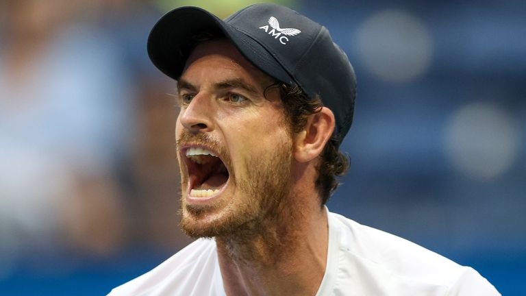 Andy Murray deixou o US Open, apesar de uma atuação hercúlea contra Stefanos Tsitsipas