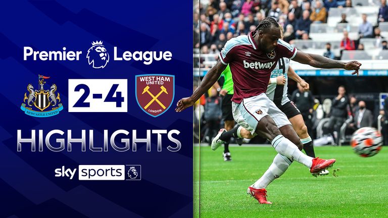 Newcastle 2-4 West Ham