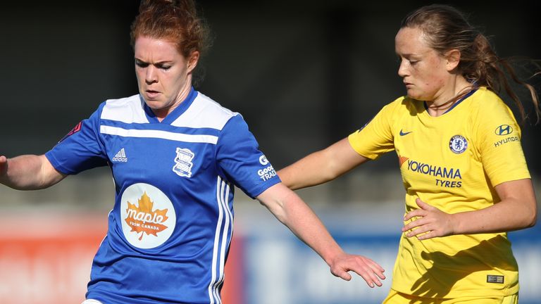 Aoife Mannion spent six years with Birmingham City
