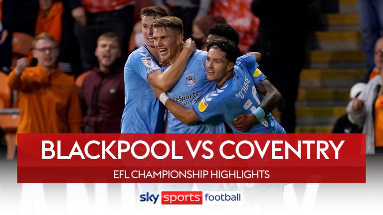 Blackpool v Coventry