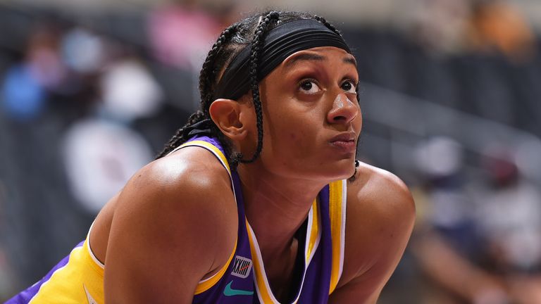 Brittney Sykes led the way for the Sparks (Getty)