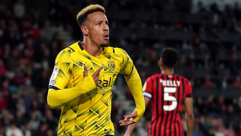 Callum Robinson's 66th-minute striker earned West Brom a point at the Vitality Stadium
