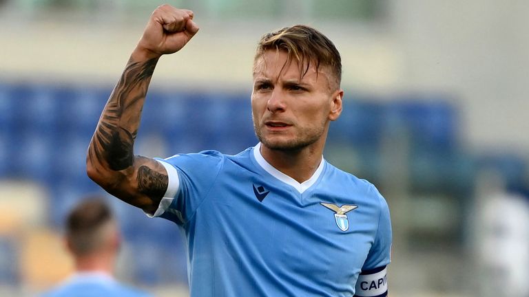 Ciro Immobile, Lazio için iyi durumdaydı