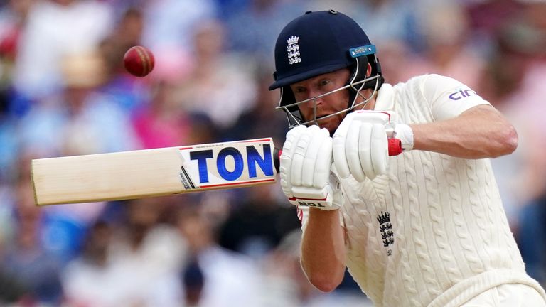 Jonny Bairstow hit 57 during the second Test against India at Lord's (PA Images)