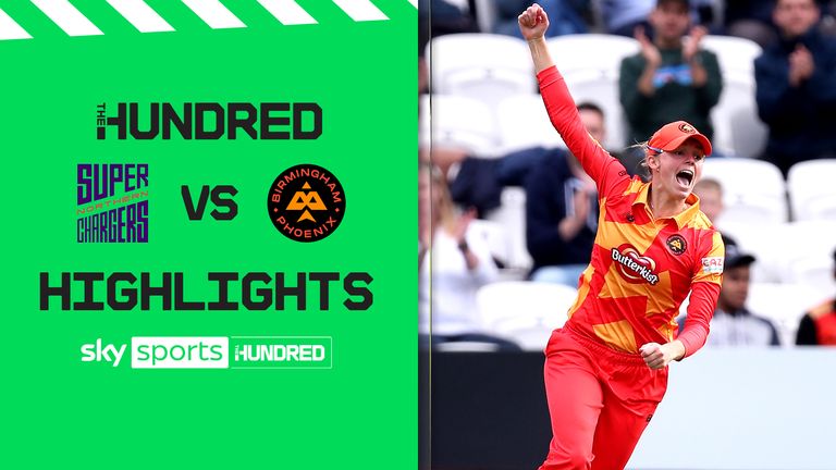 The Hundred - Superchargers vs Phoenix women&#39;s